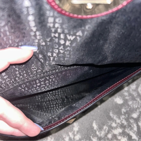 Kate Spade NY Mulled Wine Varick Street Purse - Picture 4 of 15